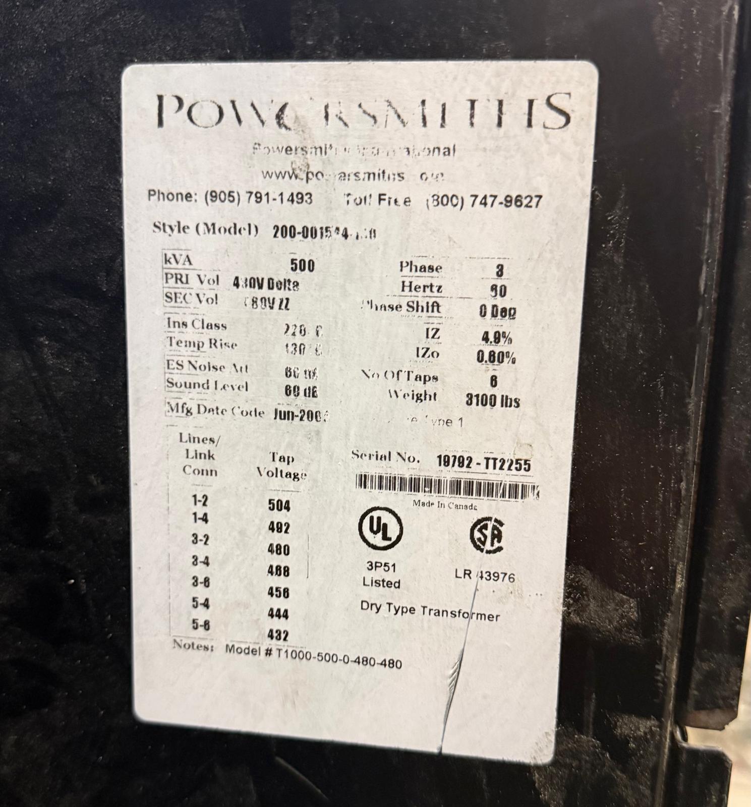 Powersmiths Isolation Transformer - Industrial Grade! - Image 2